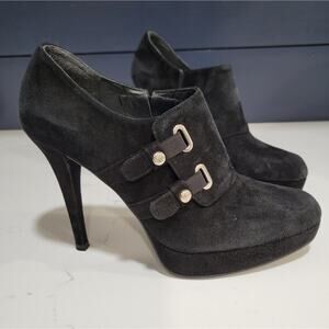 Stuart Weitzman Suede Platform Ankle Booties Size 6M